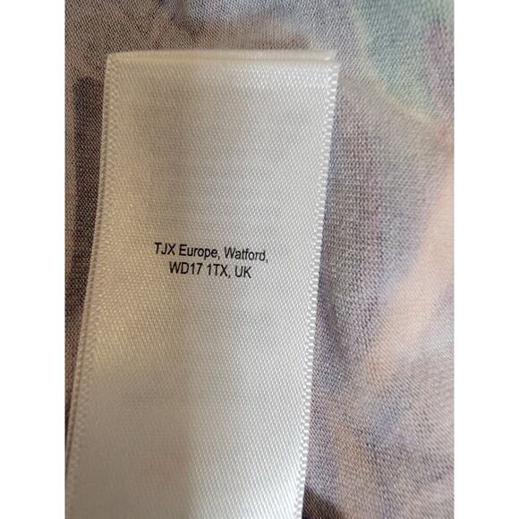 Cynthia Rowley Sheath Dress Womens Small Purple Floral Rayon Comfort - Picture 13 of 16